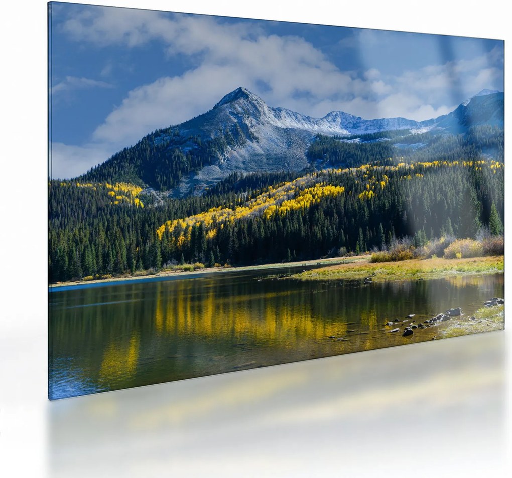 Tablou pe sticlă - Lost Lake, Oregon (70x50 cm)