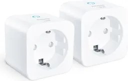 Philips - Pachet cu 2 prize inteligente SCHUKO 2300W + contor de energie Wi-Fi