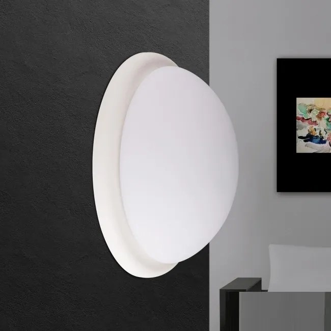 Plafoniera alba diametru 38cm CLASSICO