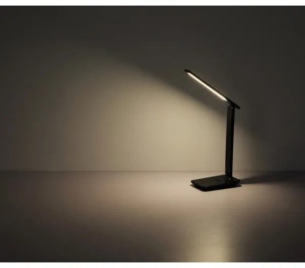 Lampă LED tactilă dimabilă de masă Globo 58439S BRIGHTON LED/5W/230V negru