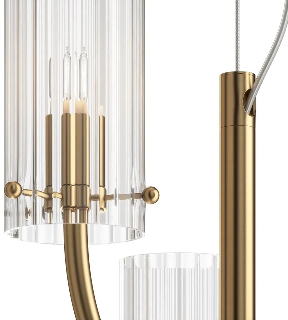 Lustra, Candelabru modern in stil retro Arco