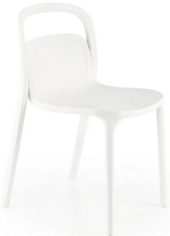 Scaun de bucaterie Lipa, alb