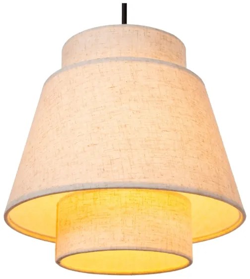 Lustră pe cablu Lucide 21435/03/38 TRIBUTE 3xE27/40W/230V crem