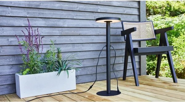Markslöjd 108173 - Lampă LED de exterior GARDEN24 LED/5W/24V 75 cm IP44 neagră