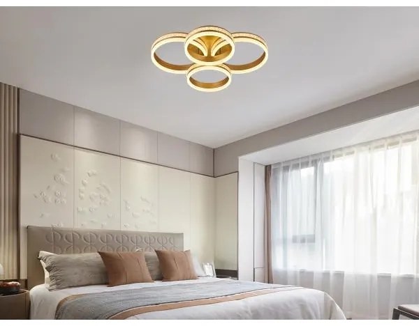 Plafonieră LED dimabilă, 150 W, 230 V, 3000–6500 K, cu telecomandă