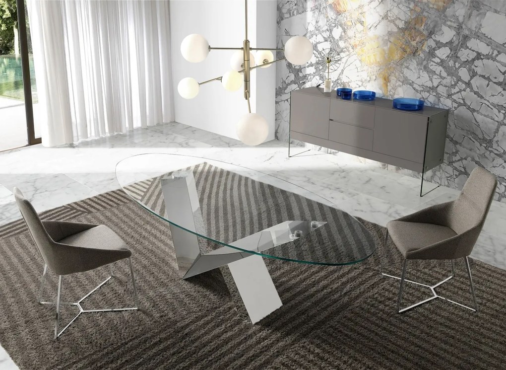 Scaun tapitat design italian Ike AC-F3209