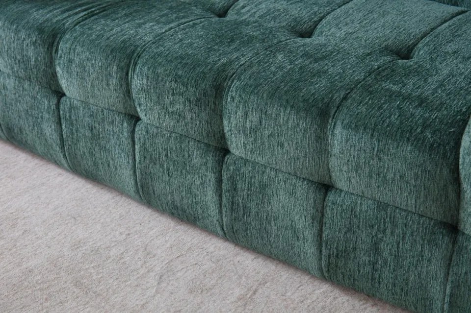 Canapea Memory Foam HD Cube | Design Modern Monobloc | 5 Culori Disponibile | AlmaCasa.ro (Culoare: Crem)