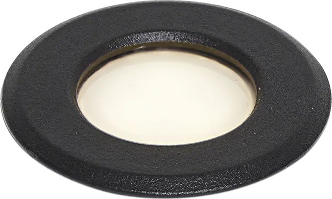 Spot de sol 12V negru cu LED inclus IP67 - Voltaire Linsey
