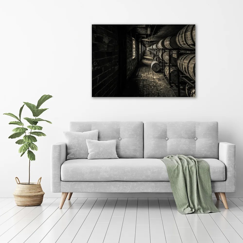 Tablou pe pânză canvas Butoaie bourbon