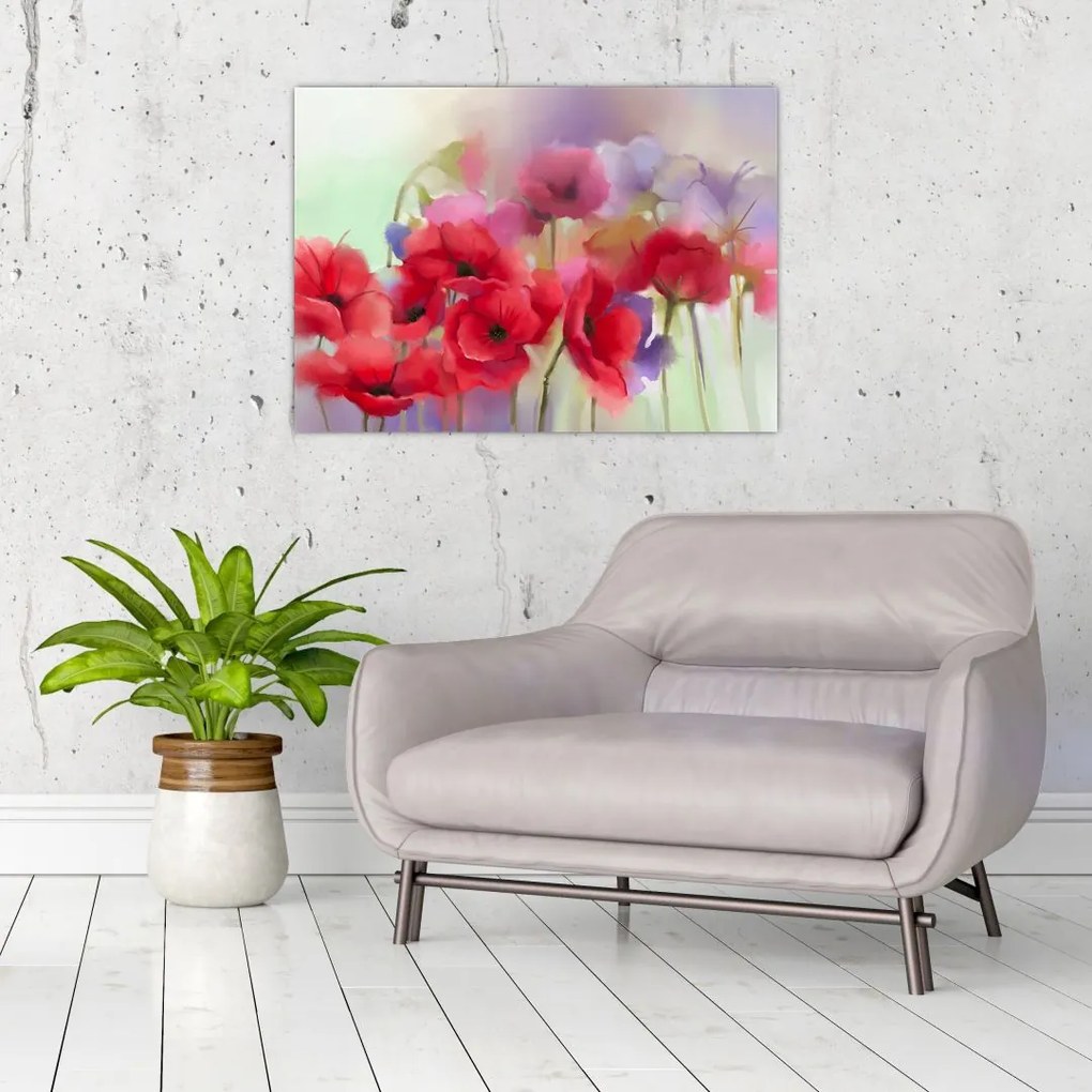 Tablou - Maci (70x50 cm)