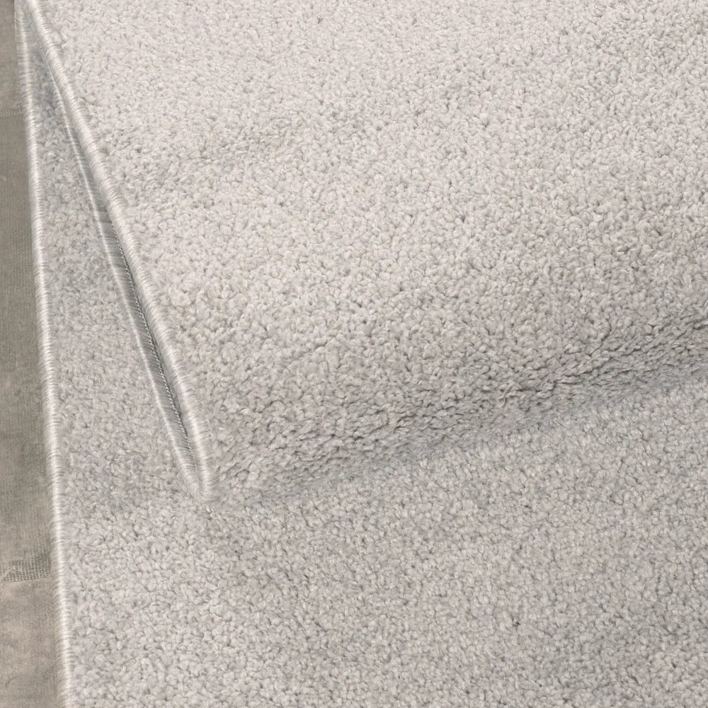 Covor gri/crem rotund ø 200 cm Ata – Ayyildiz Carpets