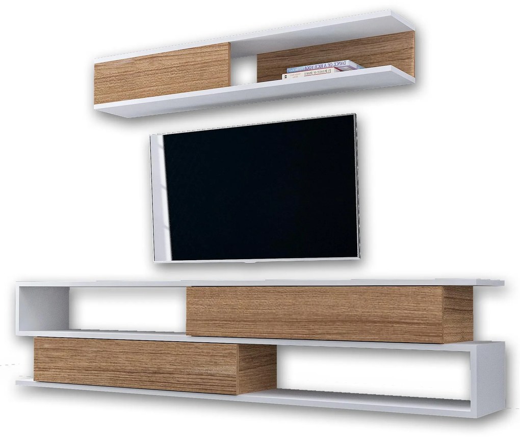 Mobilier living Simpsonic (teak + Alb) . 1102577