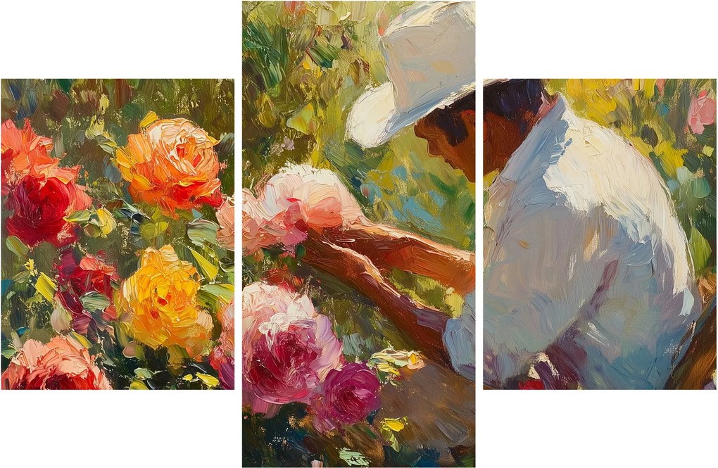 Tablou - Grădinar (90x60 cm)