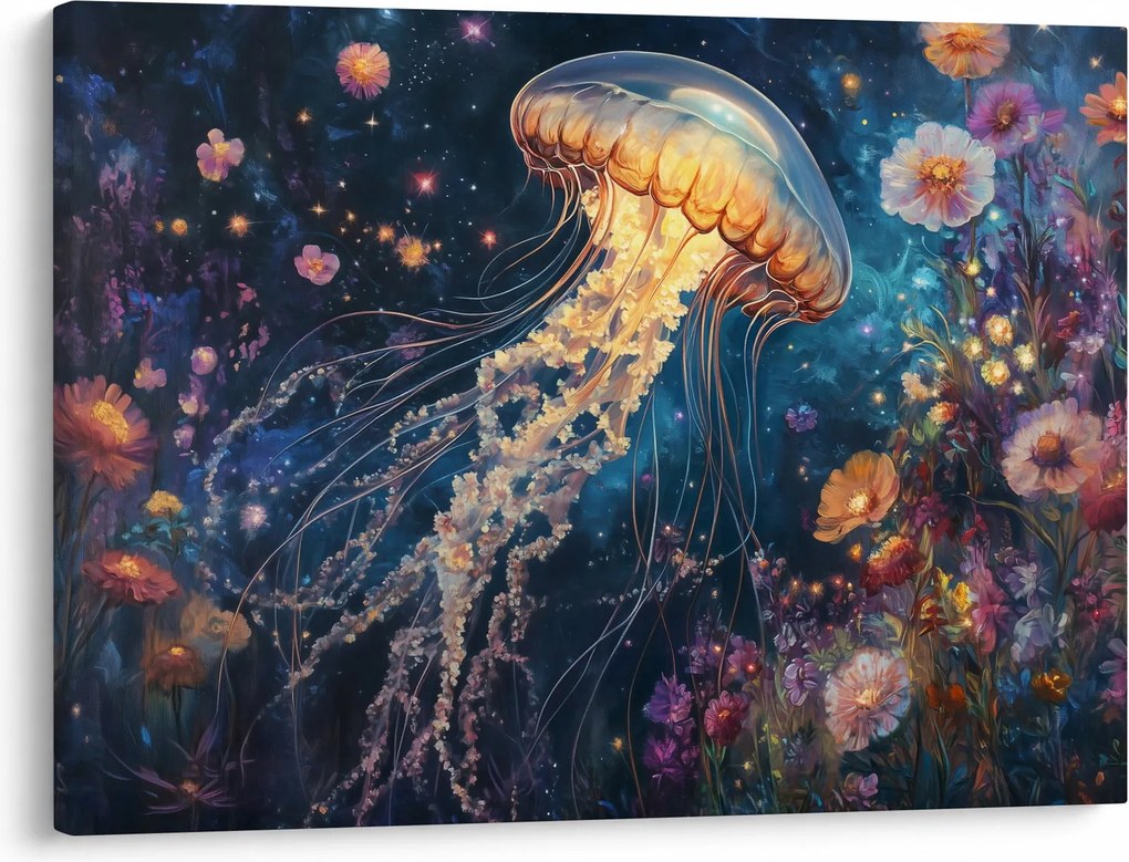 Tablou - Meduză magică (70x50 cm)