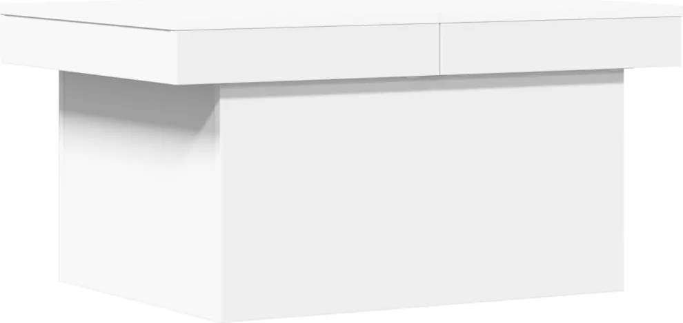 vidaXL Măsuță de cafea, alb, 100x55x40 cm, lemn prelucrat