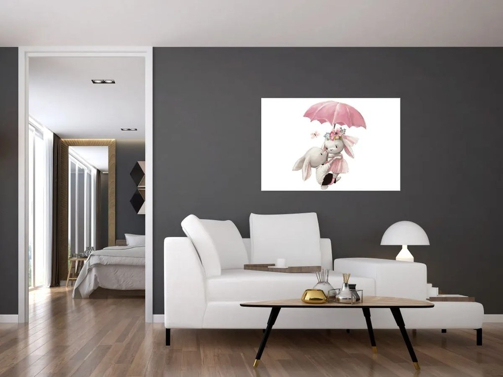 Tablou - Animăluț în acuarelă N⁰3 (90x60 cm)