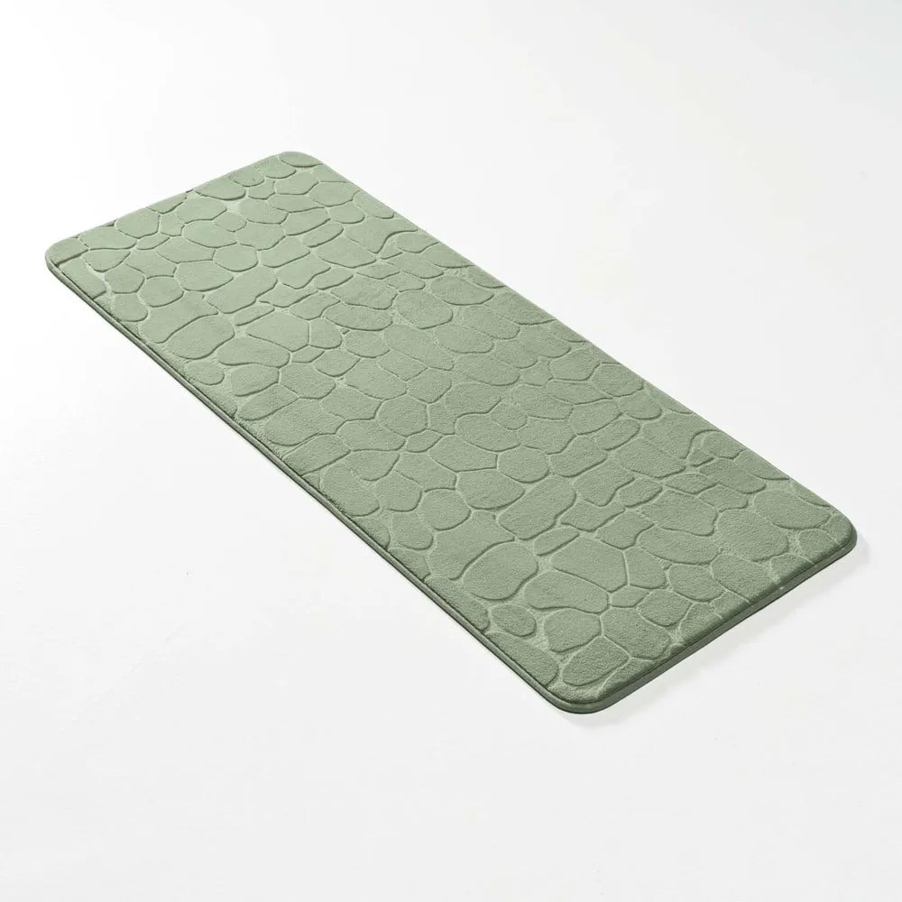 Covoraș de baie verde 50x120 cm Ricochet – douceur d'intérieur