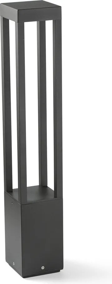 Stalp LED iluminat exterior IP55 AGRA gri 2700K H-65cm