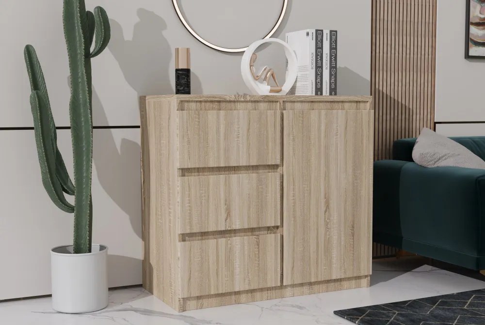 Comoda Washington 3S1F Sonoma