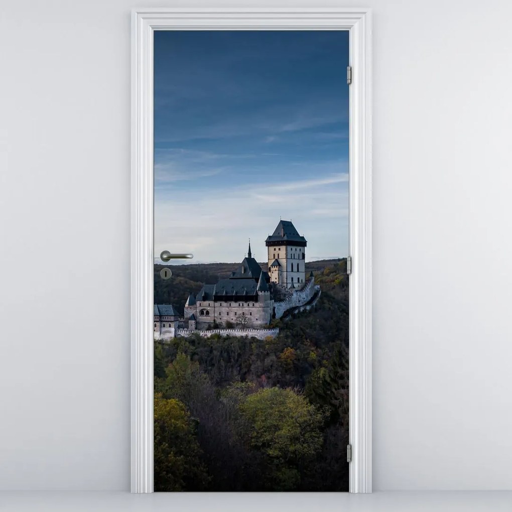 Fototapet pentru ușă - Karlštejn (95x205cm)