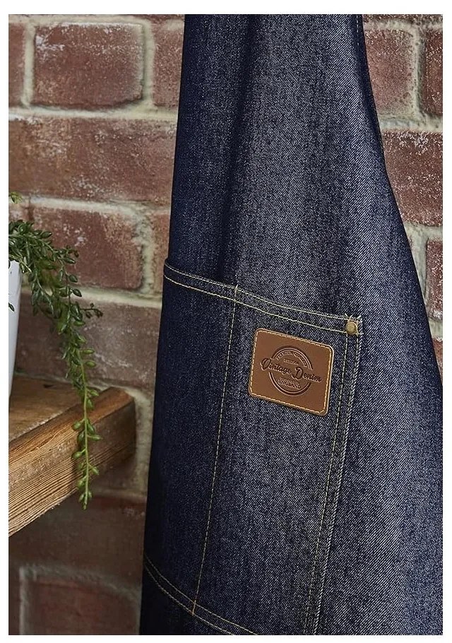 Şorţ pentru bucătărie Cooksmart Oxford Denim