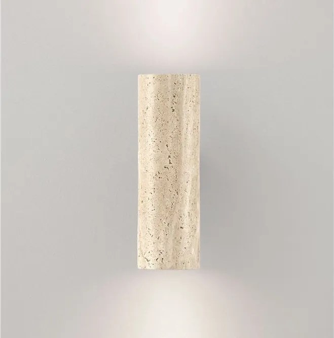 Aplica de perete din travertin natur Olvio