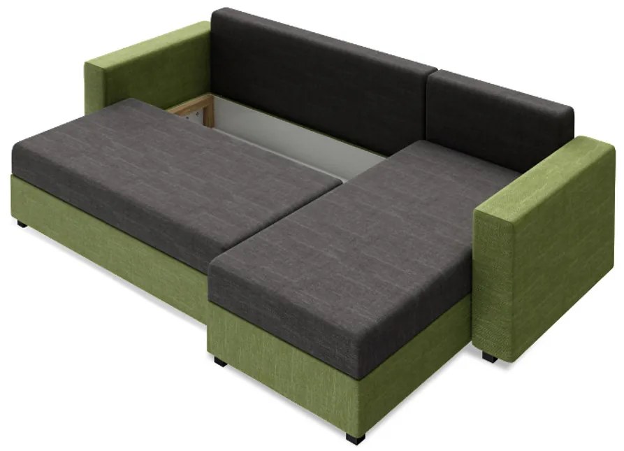 Supermobel Colțar extensibil STAR, 232x144, rainbow 15/rainbow 64