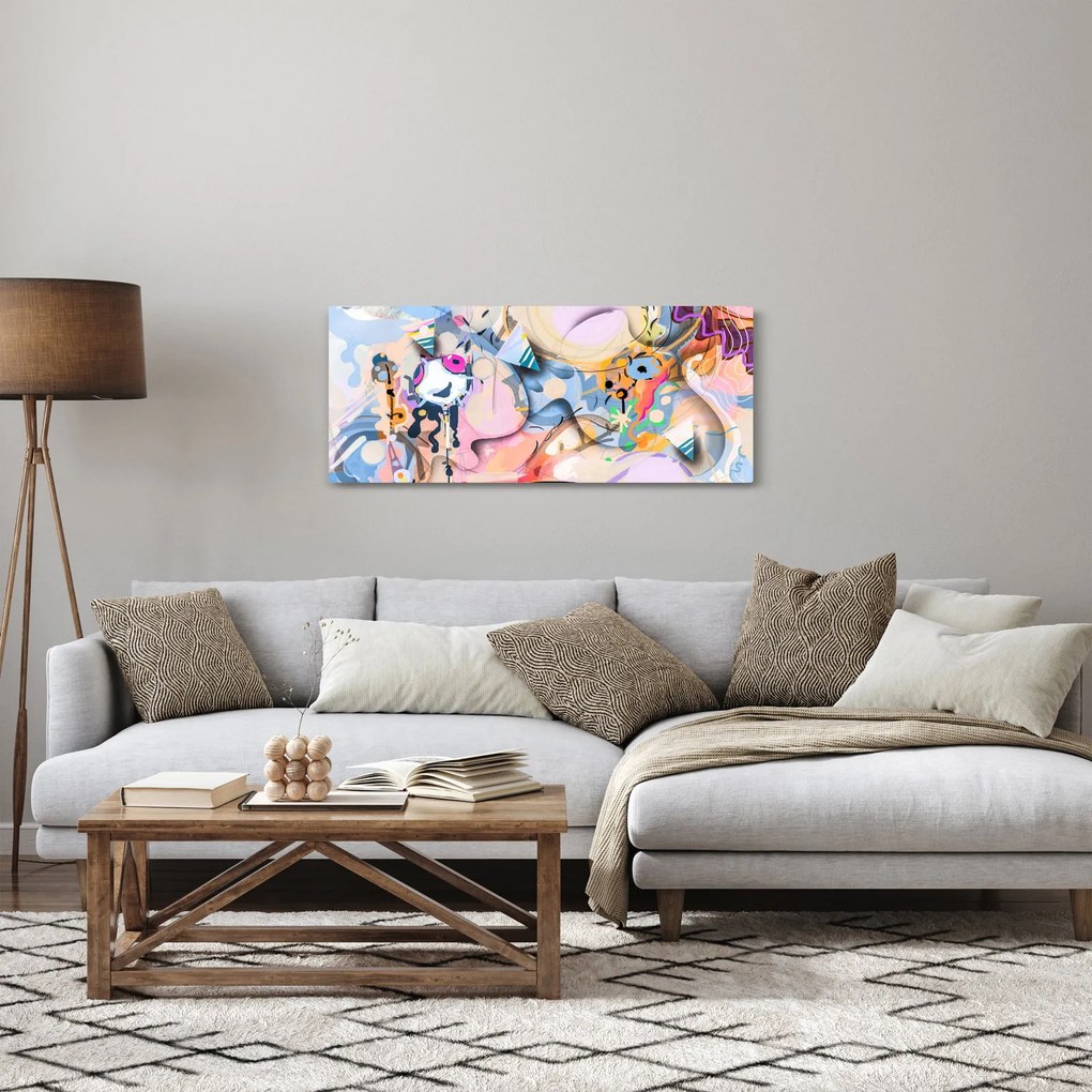 Tablou - Abstracție de basm (120x50 cm)