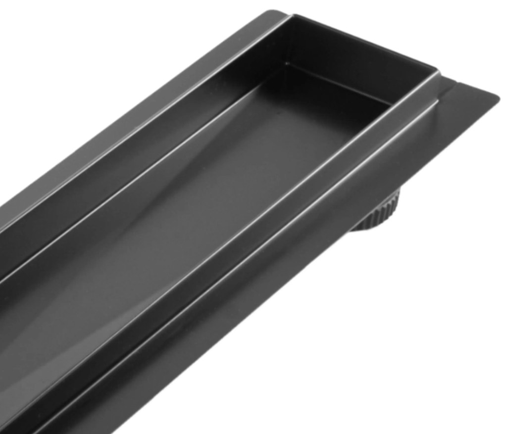 Rigola dus Neox Pro Linear Drain Negru 80cm, Rea