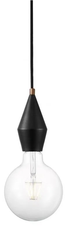 Pendul minimalist design scandinav Aud negru 45643003 NL