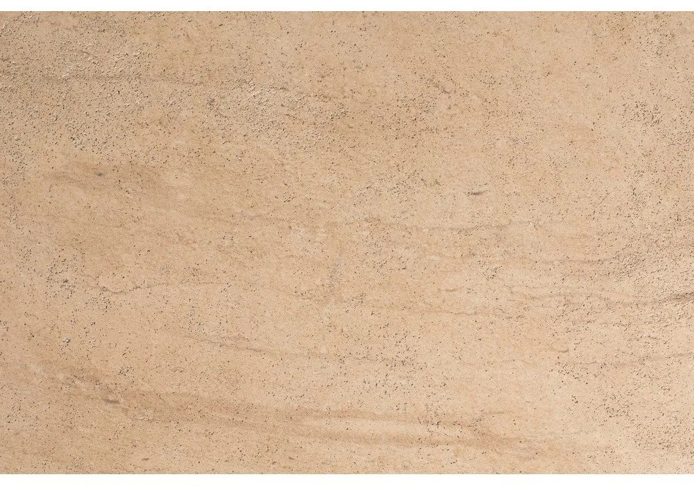 Măsuță de cafea în culoare naturală rotundă cu aspect de piatră ø 80 cm Noble – Zuiver