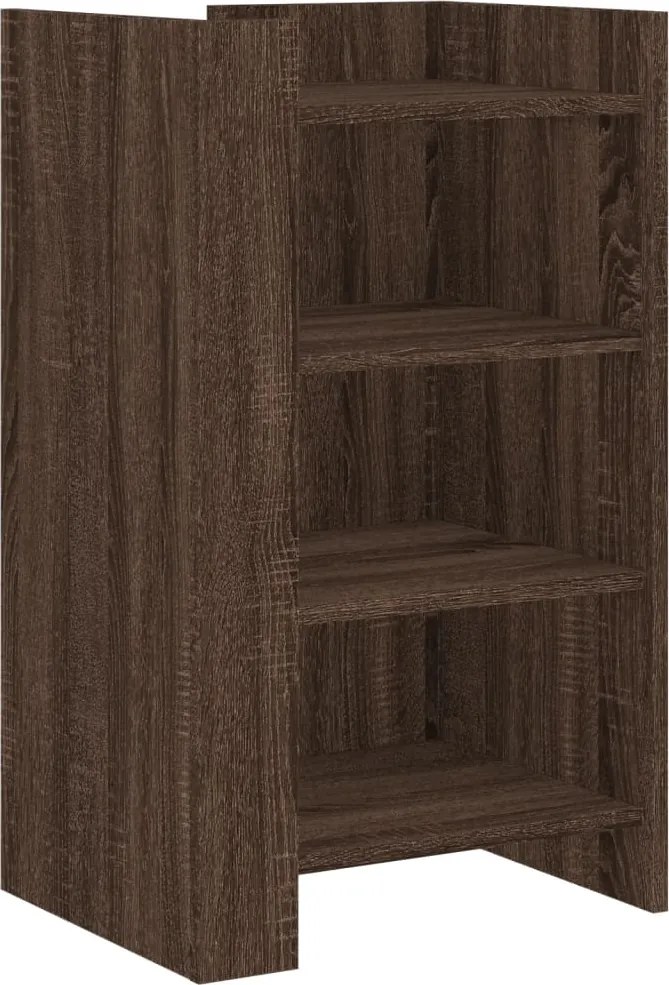 vidaXL Dulap, stejar maro, 45x35x75 cm, lemn prelucrat