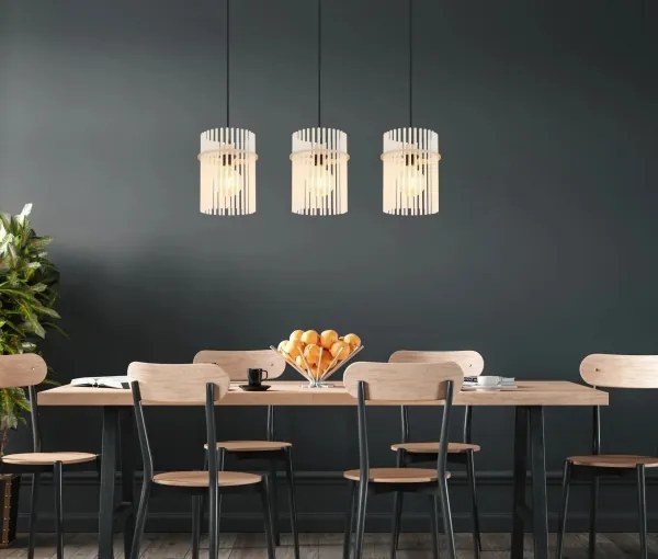 Globo 15698-3HB - Pendul pe cablu GORLEY 3xE27/60W/230V