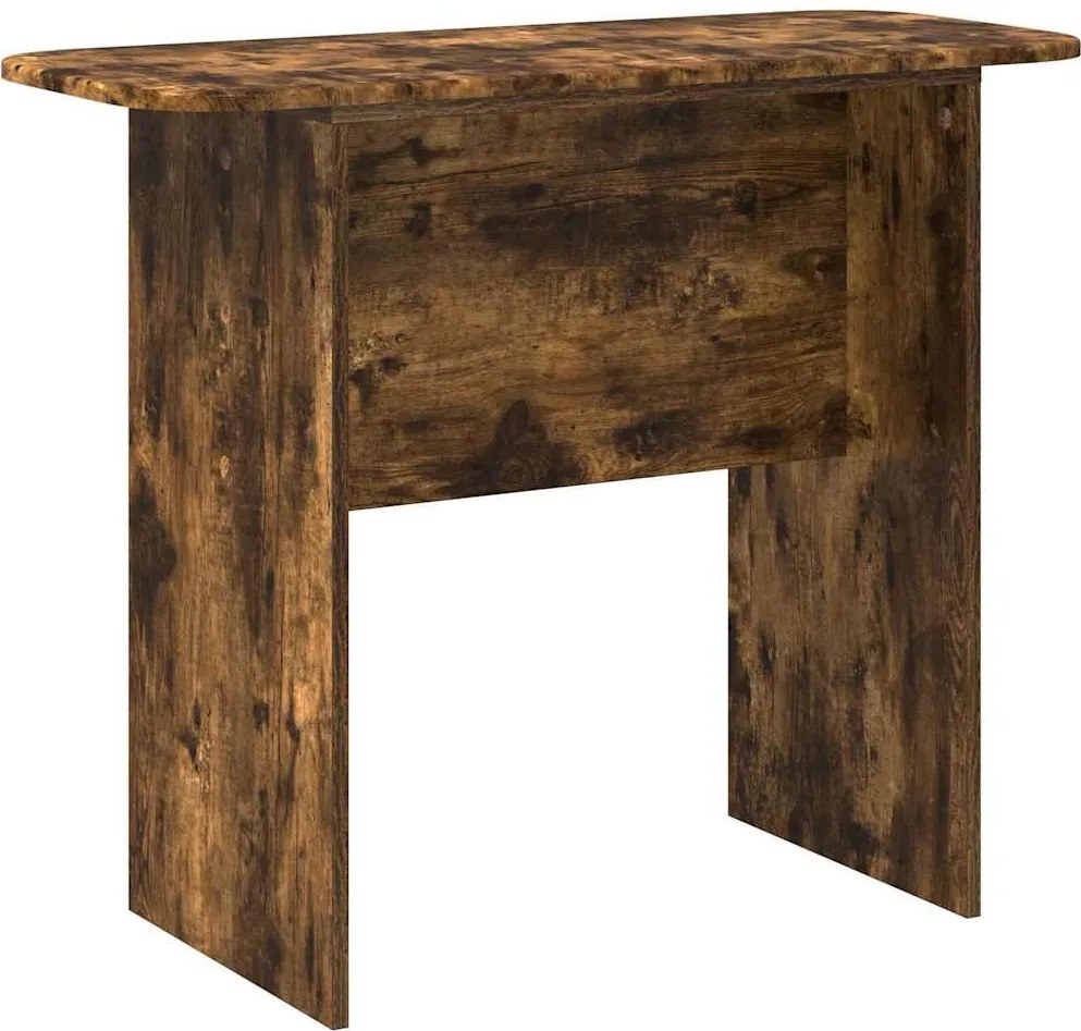 vidaXL Masă de consolă Stejar fumuriu 93 x 40 x 75 cm Lemn compozit