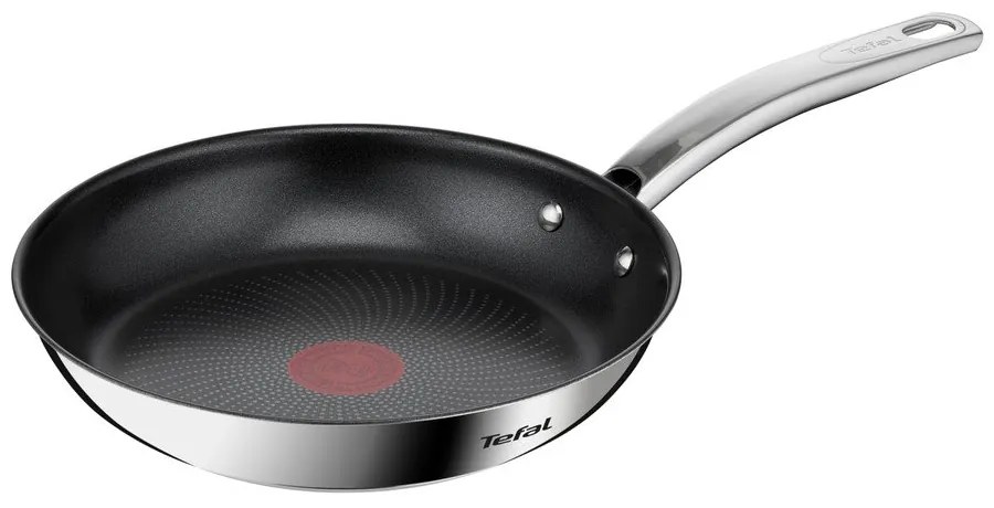 Tigaie cu suprafață antiaderentă din oțel inoxidabil ø 24 cm Intuition B8170444 – Tefal