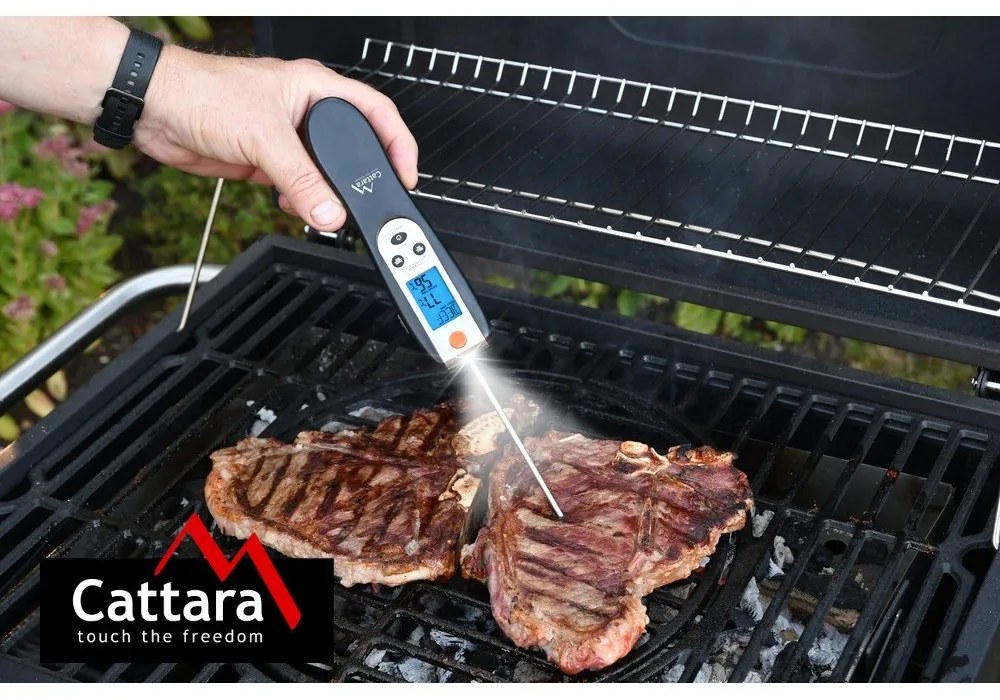 Termometru digital pentru grătar Cattara BBQ