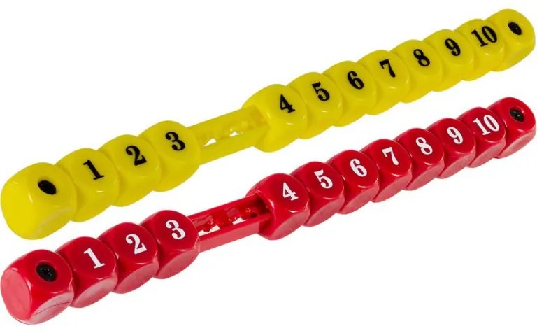 Contor manual TUNIRO pentru fotbal,roșu/galben,2 buc