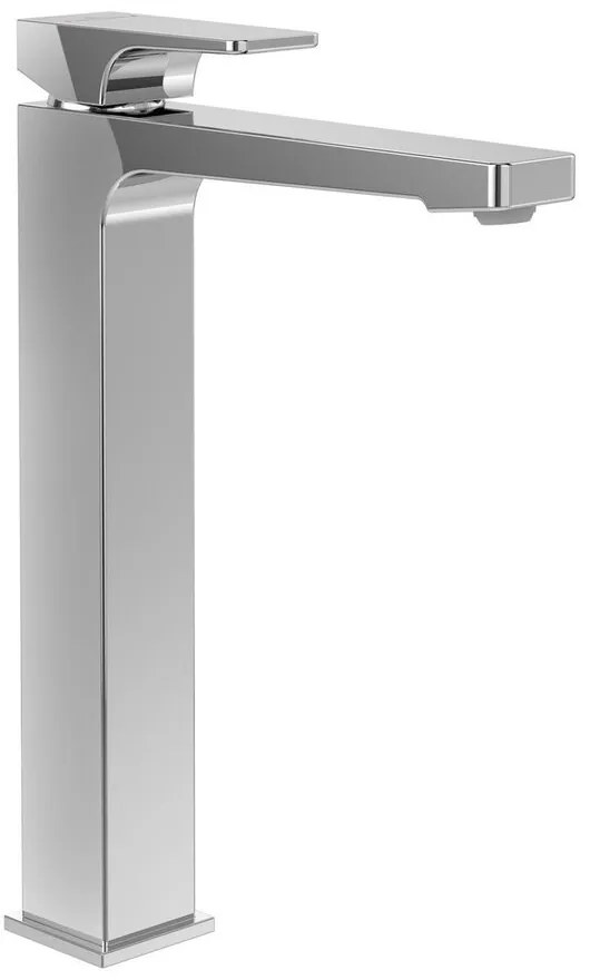 Baterie lavoar inalta Villeroy&Boch Architectura Square crom lucios cu ventil Push-Open