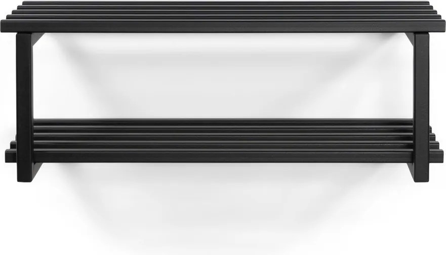 Pantofar negru suspendat din metal 71x26x34 cm Marco – Spinder Design