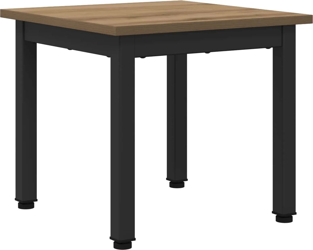 vidaXL Masă de cafea Stejar artizanal 40 x 40 x 36 cm Lemn compozit