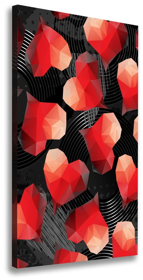 Tablou canvas Inima geometrică