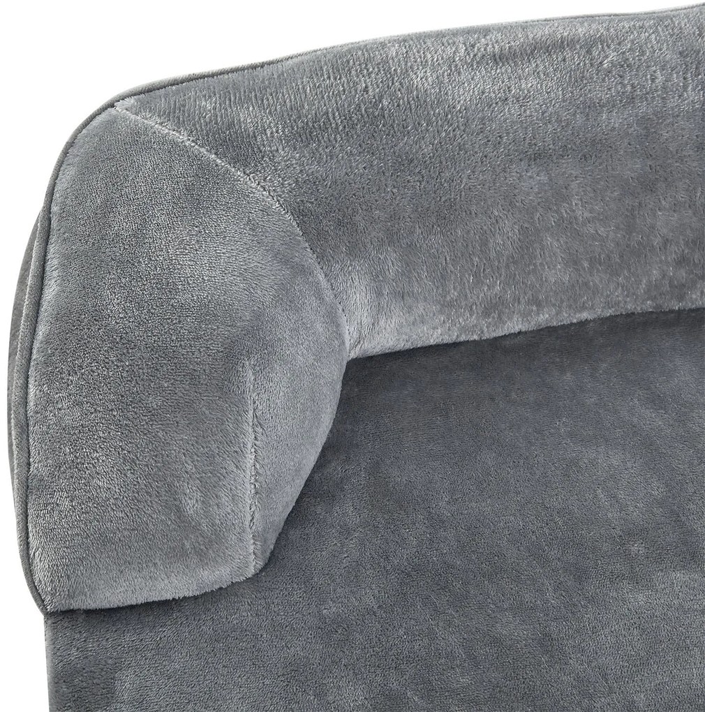 Jusky Pat pentru caini Sheena XL 105 x 82 cm - gri