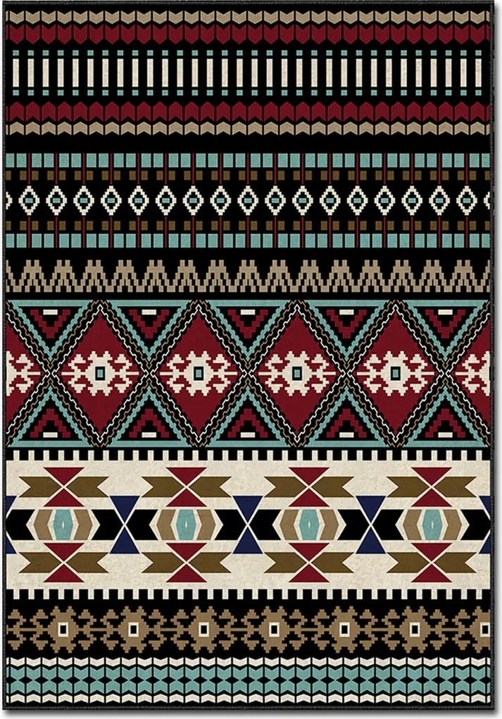 Covor, Asr Crpt-114, 140x220 cm, Multicolor