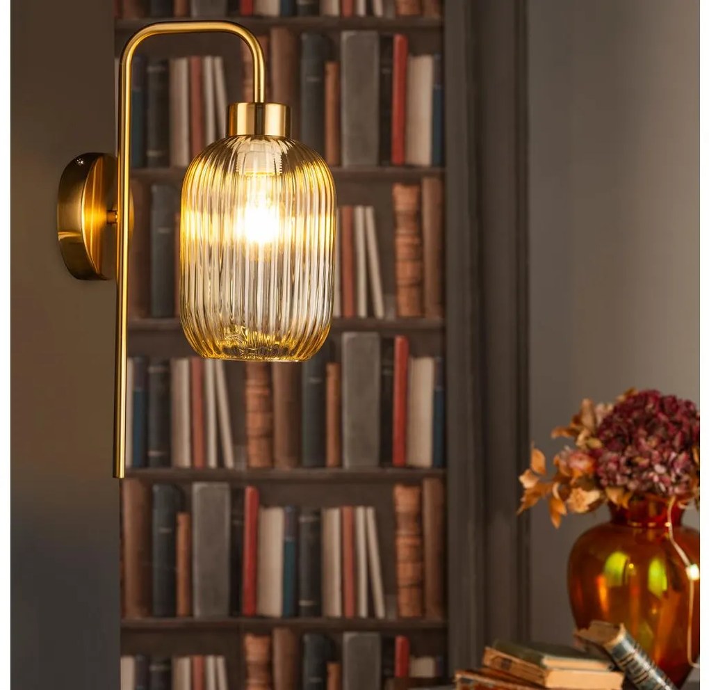 ONLI - Lampă de perete DOROTY 1xE27/15W/230V alamă