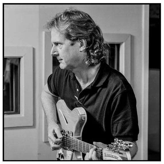 Fotografie Roger Mcguinn, Nashville, USA, 1990, Messer, Alan