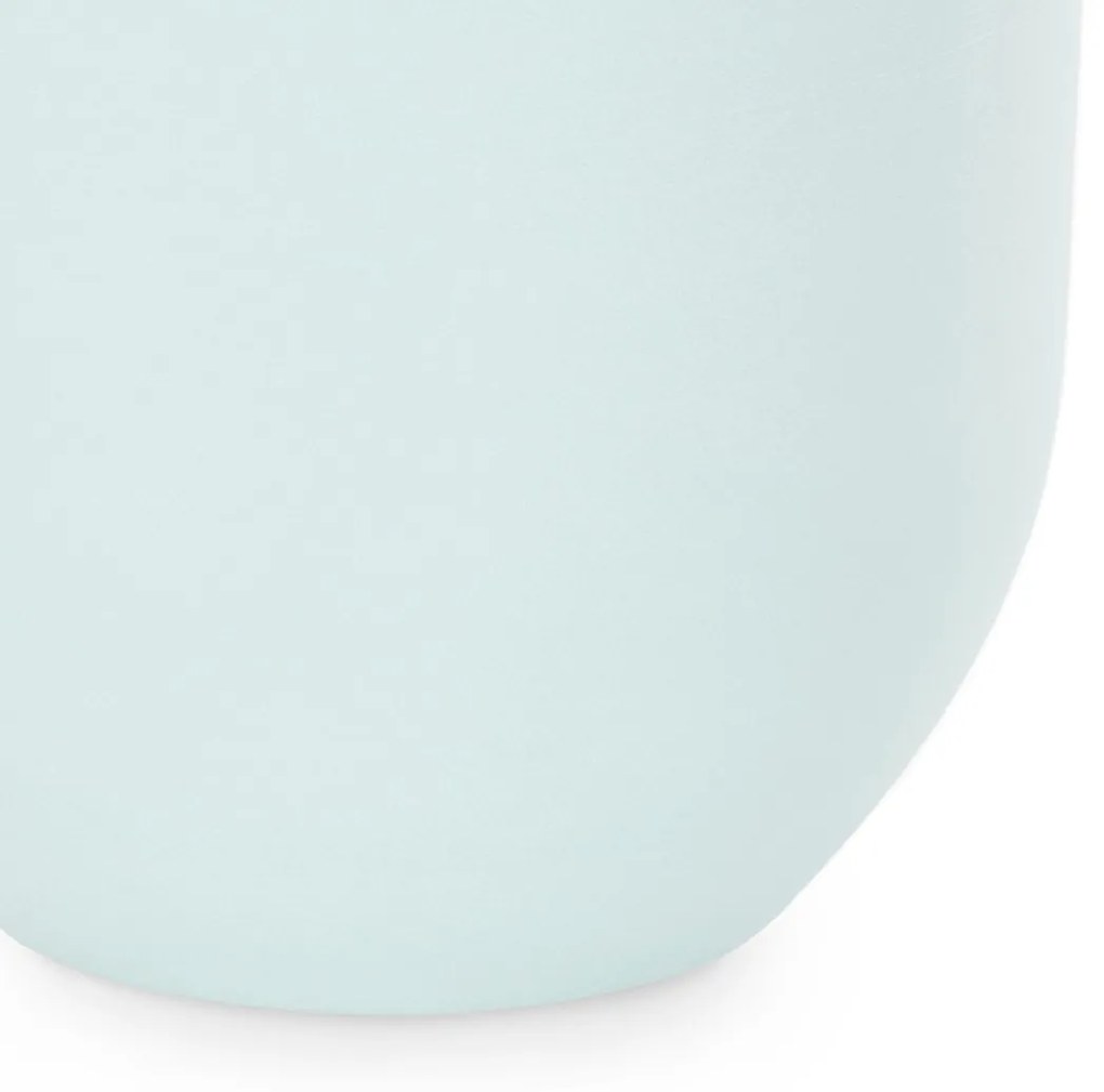 Suport de lumanare din ceramica Culoare albastru deschis, SHIRE