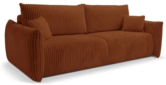 Canapea extensibilă FRIDA, 2 locuri, maro