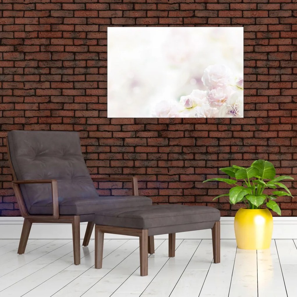 Tablou cu flori fragede (90x60 cm)