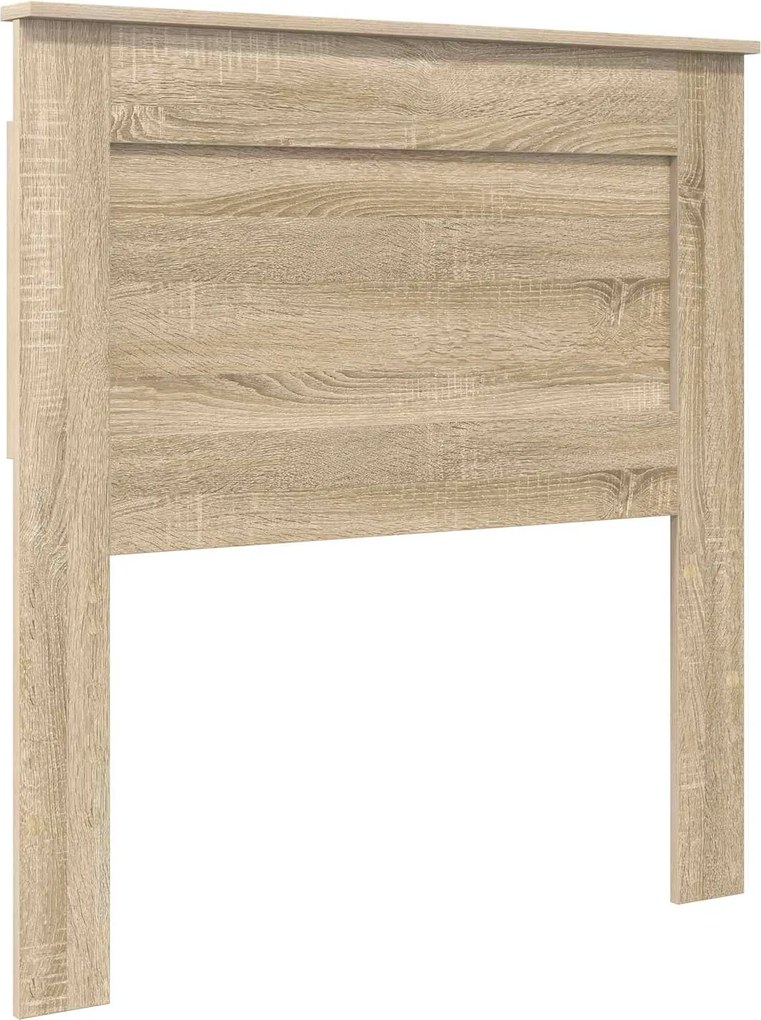 vidaXL Tăblie cap cu headboard Stejar Sonoma 80 cm Lemn compozit