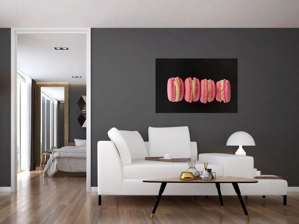 Tablou cu macarons (90x60 cm)